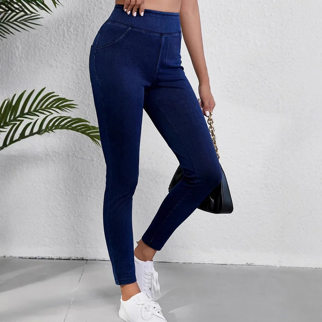 Lennox | Damesjeans in Slim-Fit met hoge taille en stretch