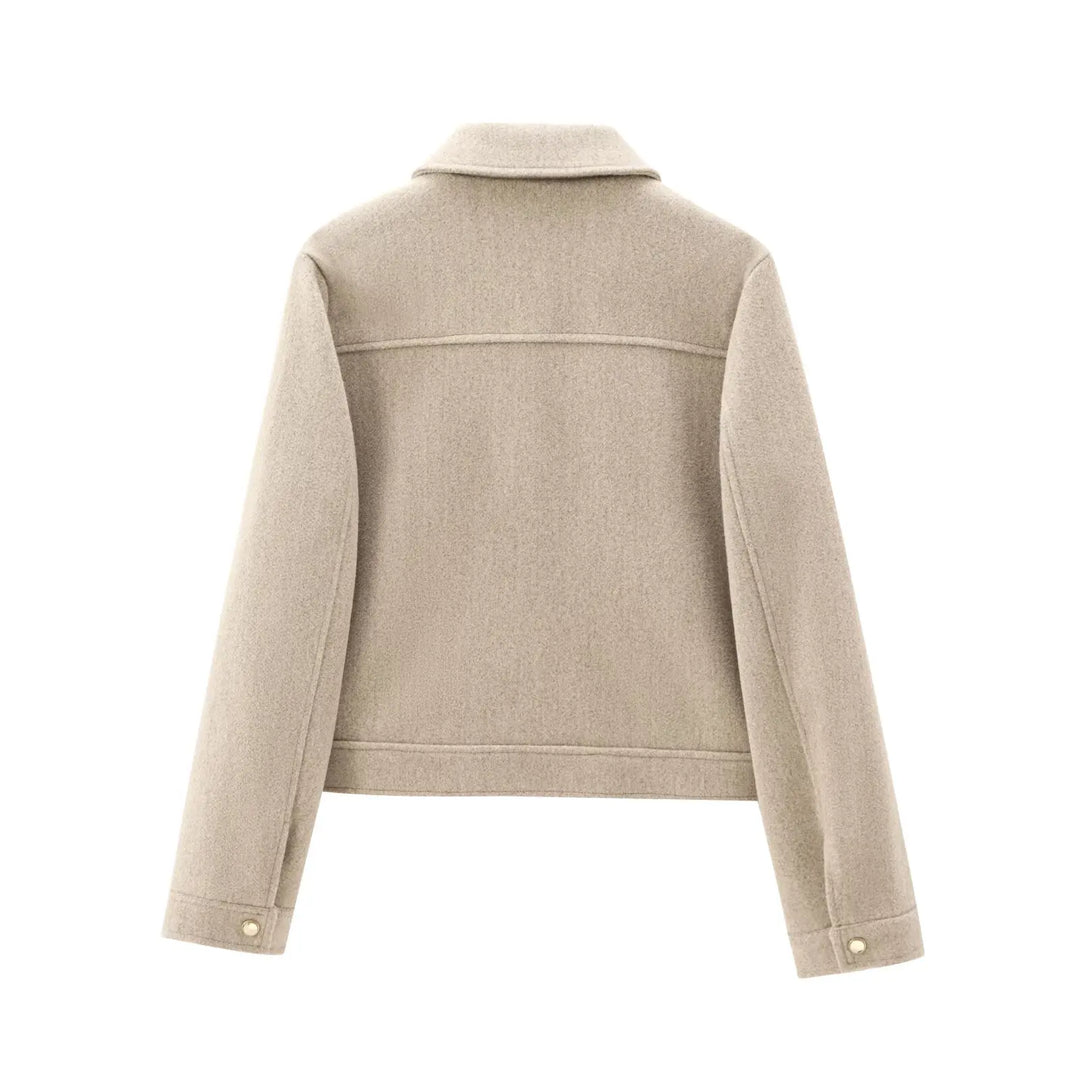 Maya | Dames Cropped Bomberjas Met Ritssluiting