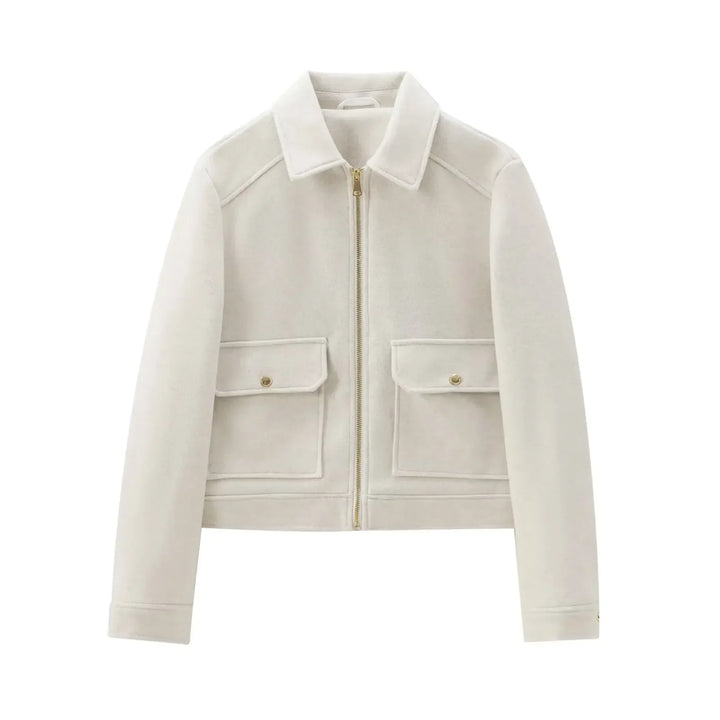 Maya | Dames Cropped Bomberjas Met Ritssluiting