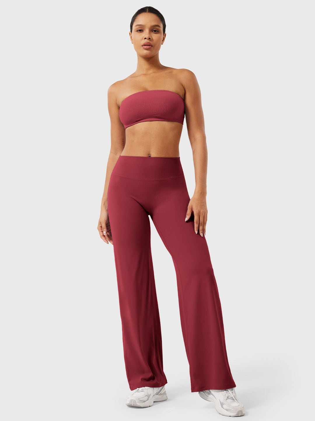 Reese | Dames Zomer High-Waist Flared Broek