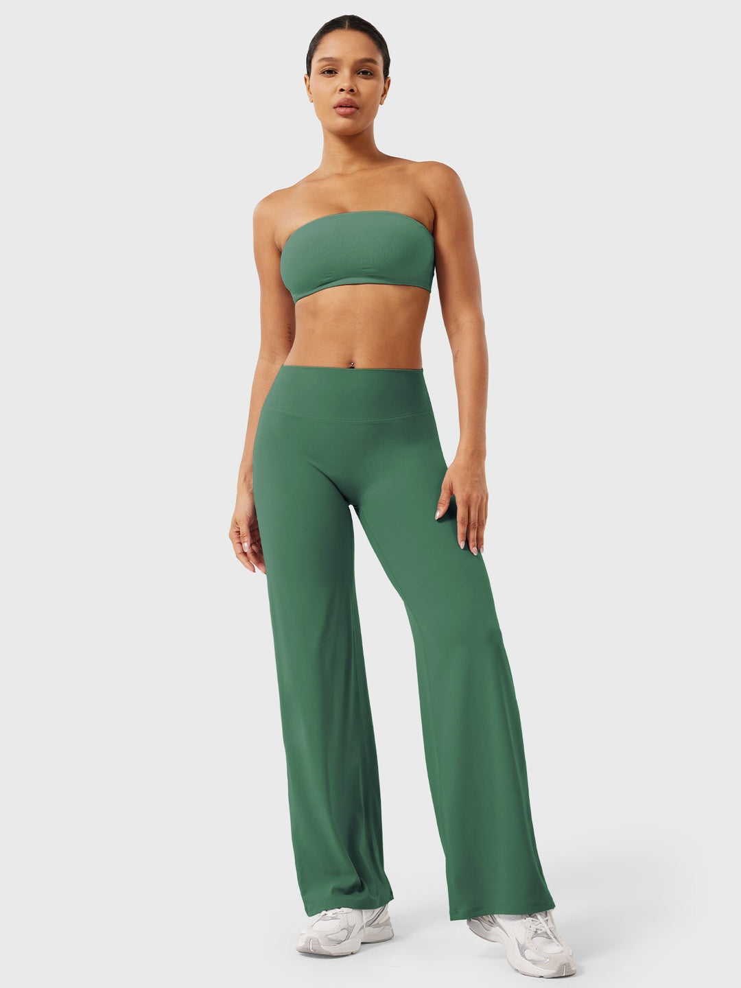 Reese | Dames Zomer High-Waist Flared Broek