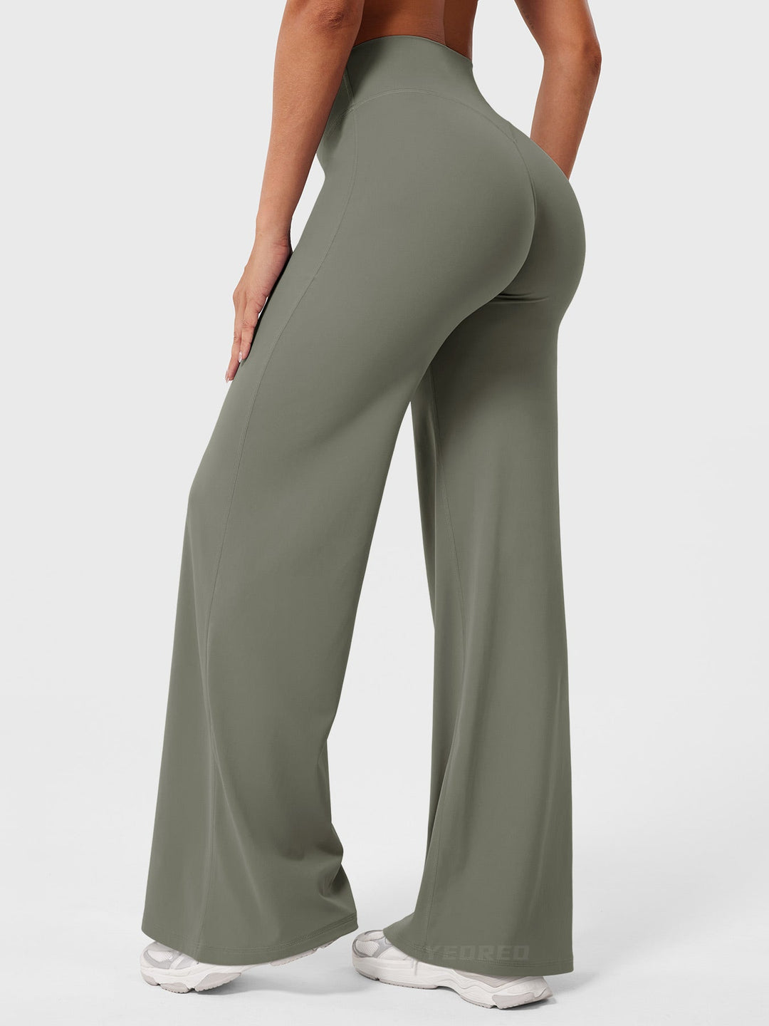 Reese | Dames Zomer High-Waist Flared Broek