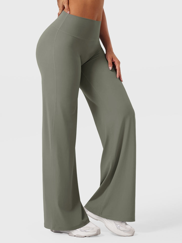 Reese | Dames Zomer High-Waist Flared Broek
