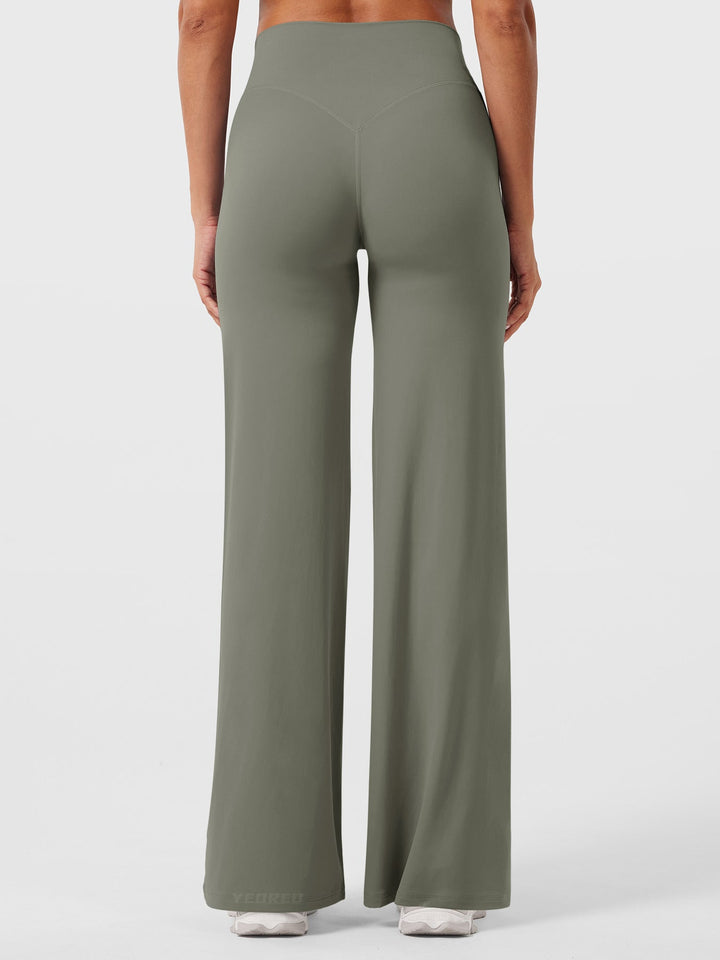 Reese | Dames Zomer High-Waist Flared Broek