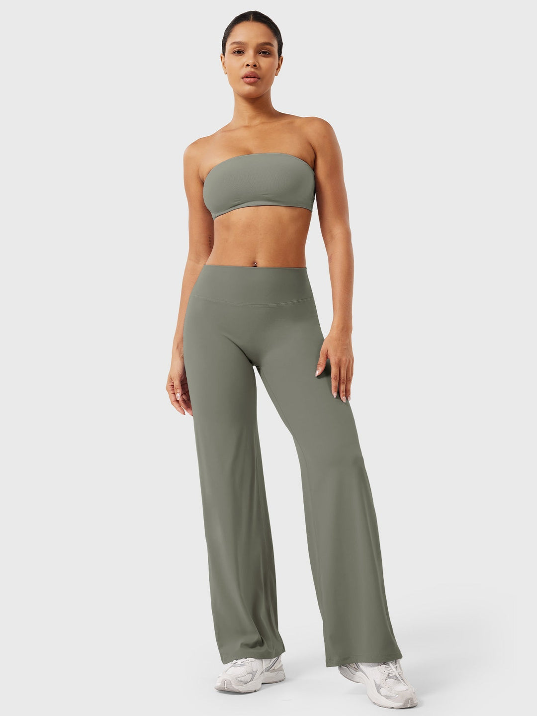 Reese | Dames Zomer High-Waist Flared Broek