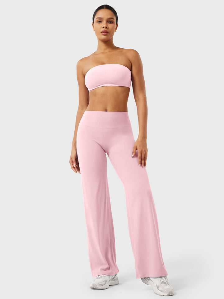 Reese | Dames Zomer High-Waist Flared Broek