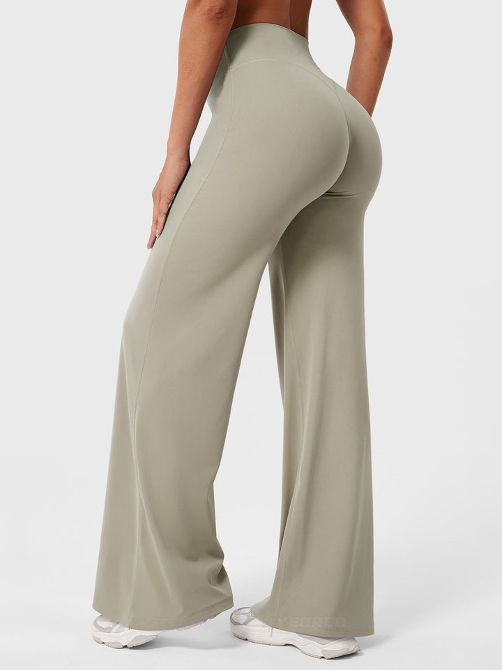 Reese | Dames Zomer High-Waist Flared Broek