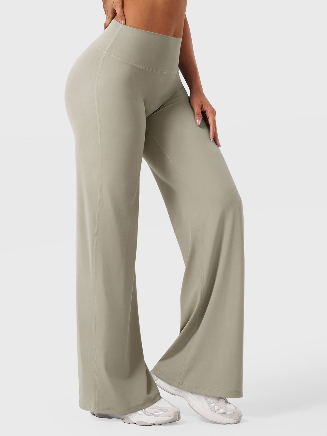 Reese | Dames Zomer High-Waist Flared Broek