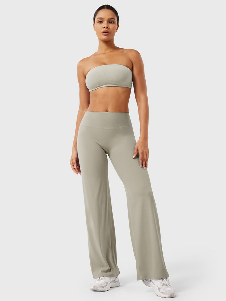 Reese | Dames Zomer High-Waist Flared Broek