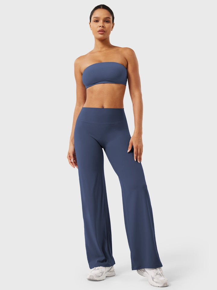 Reese | Dames Zomer High-Waist Flared Broek