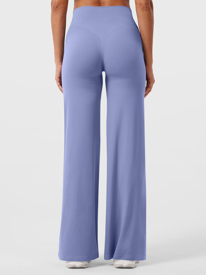 Reese | Dames Zomer High-Waist Flared Broek